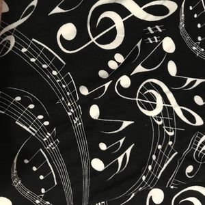 Music note leggings